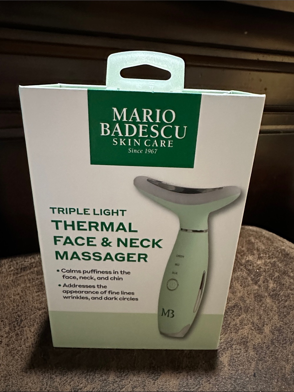 Mario Badescu Mint Thermal Face & Neck Massager